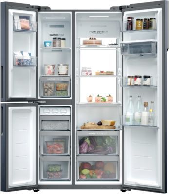 Réfrigérateur Américain HAIER HSPR79F18DWMB