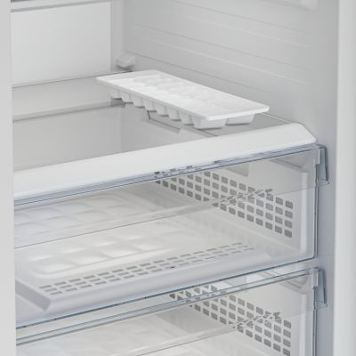 Congélateur armoire BEKO RFNE448E55W