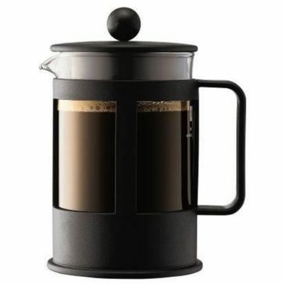 Cafetière à piston BODUM KENYA à piston 4 tasses 0.5L noir