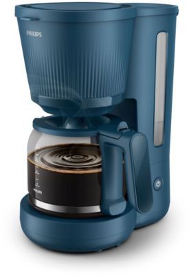 Cafetière filtre PHILIPS HD7411/70 Cafetière bleue Série 3000, 1.25L, 1000W