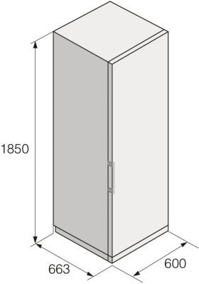 Congélateur armoire ASKO FN23841B