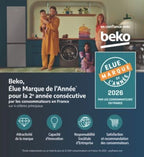 Congélateur armoire BEKO RFNE448E35W No Frost