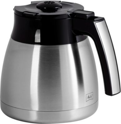 Cafetière filtre MELITTA look v therm timer noir acier brossé