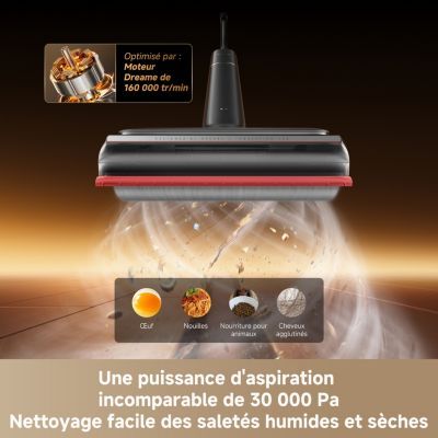 Aspirateur laveur DREAME T16 Pro Heat R