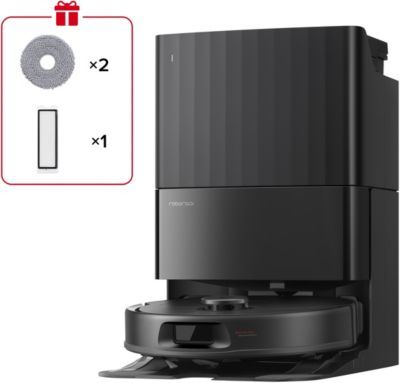 Robot Aspirateur Laveur ROBOROCK Qrevo S ProX Black