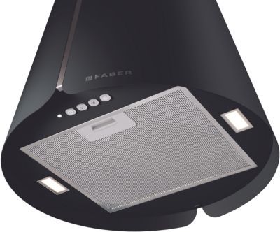 Hotte décorative îlot FABER BEAT 430 NOIR MAT