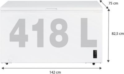 Congélateur coffre ESSENTIELB ECC85-140miB1