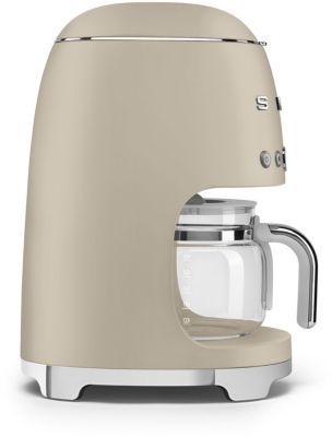 Cafetière filtre SMEG DCF02MLMEU Années 50 Beige lin