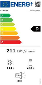 Réfrigérateur combiné SAMSUNG RB38C655DS9