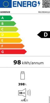 Réfrigérateur 1 porte GORENJE R619DAXL6