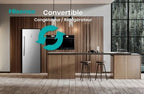 Congélateur armoire HISENSE FT500N4AIE réversible en réfrigérateur
