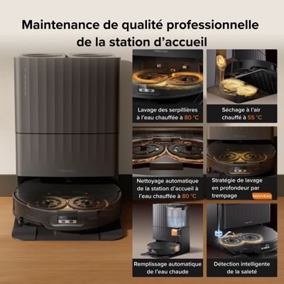 Robot Aspirateur Laveur ROBOROCK Qrevo Edge 2X