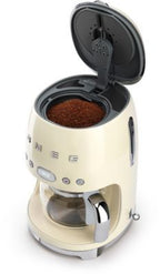Cafetière filtre SMEG DCF02CREU creme