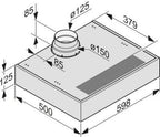 Hotte casquette MIELE DA1260IN
