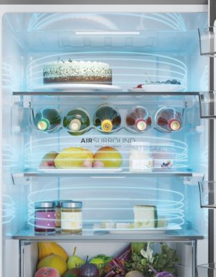 Réfrigérateur combiné HAIER HTW5618CNMG
