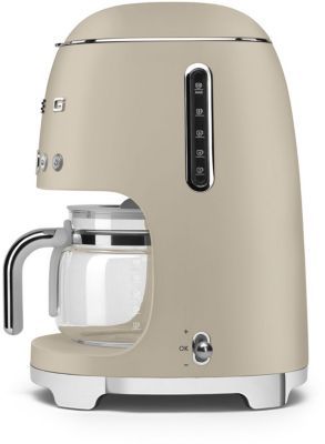 Cafetière filtre SMEG DCF02MLMEU Années 50 Beige lin