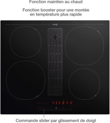 Plaque induction aspirante MIOGO MHI601H Kit recyclage