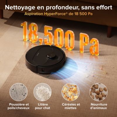 Robot Aspirateur Laveur ROBOROCK Qrevo S ProX Black