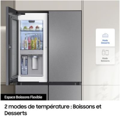 Réfrigérateur multi portes SAMSUNG RF65DG960ESG