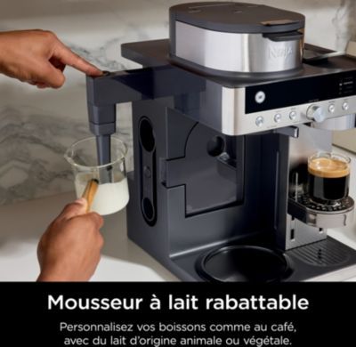 Cafetière filtre et capsules NINJA avec mousseur intégré CFN803EU