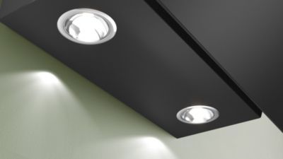 Hotte décorative murale inclinée BOSCH DWK65DK60
