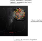 Plaque induction aspirante MIOGO MHI601H Kit recyclage