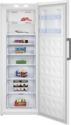 Congélateur armoire BEKO RFNE448E55W
