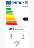 Réfrigérateur combiné SAMSUNG RB34C600EBN