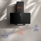 Hotte décorative murale CIARRA CD6750CB