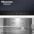Congélateur armoire HISENSE FT5K310GSFC FreshFit