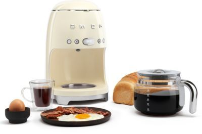 Cafetière filtre SMEG DCF02CREU creme
