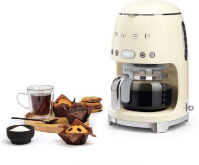 Cafetière filtre SMEG DCF02CREU creme