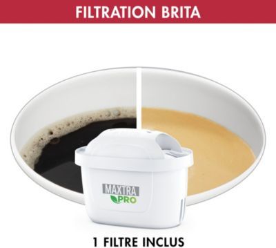 Expresso combiné cafetière MAGIMIX 11423 AUTO CHROME MAT
