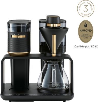 Cafetière filtre MELITTA EPOS avec broyeur intégré Schwarz-Gold