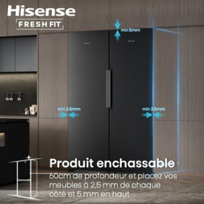 Congélateur armoire HISENSE FT5K310GSFC FreshFit
