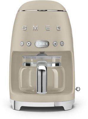Cafetière filtre SMEG DCF02MLMEU Années 50 Beige lin