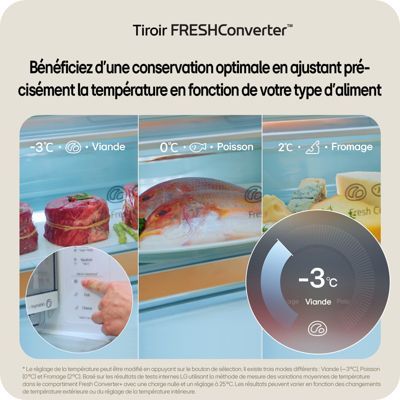 Réfrigérateur combiné LG GBBS322CPY