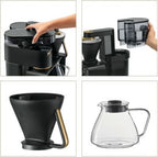 Cafetière filtre MELITTA EPOS avec broyeur intégré Schwarz-Gold